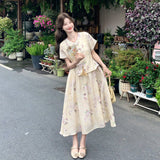 ミラノ アーモンド フローラル チャイナドレス